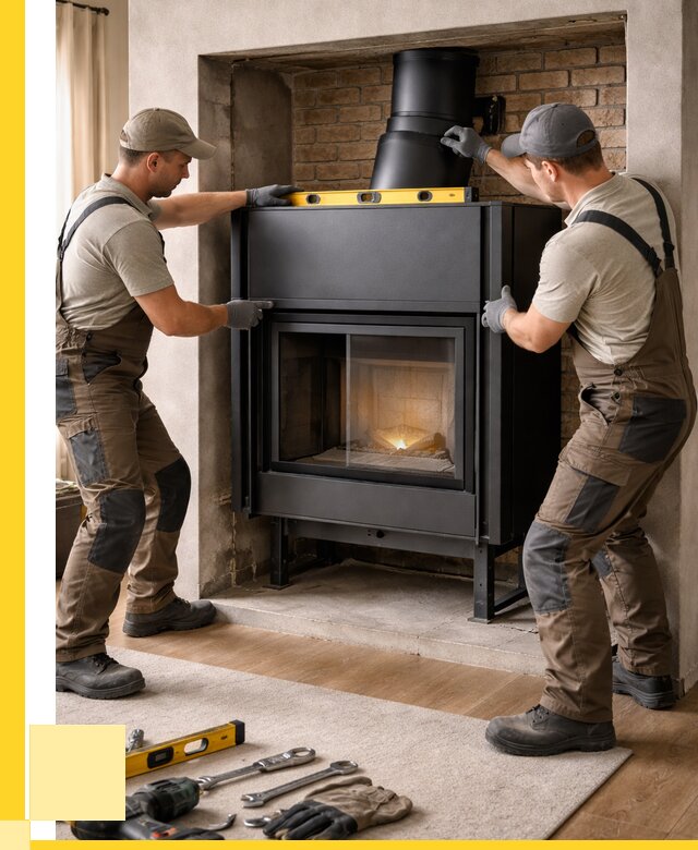 Установка каминных топок в Воскресенске под ключ от 18608 р. | ЭриданВск