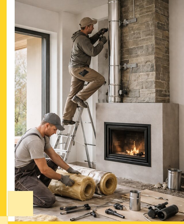 Монтаж дымоходов для каминов в Воскресенске от 15507 р. ЭриданВск