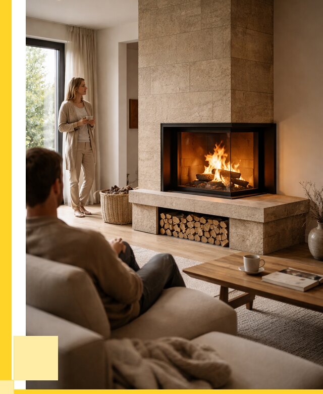 Угловые камины из кирпича установка в Воскресенске от 155070 р. ЭриданВск