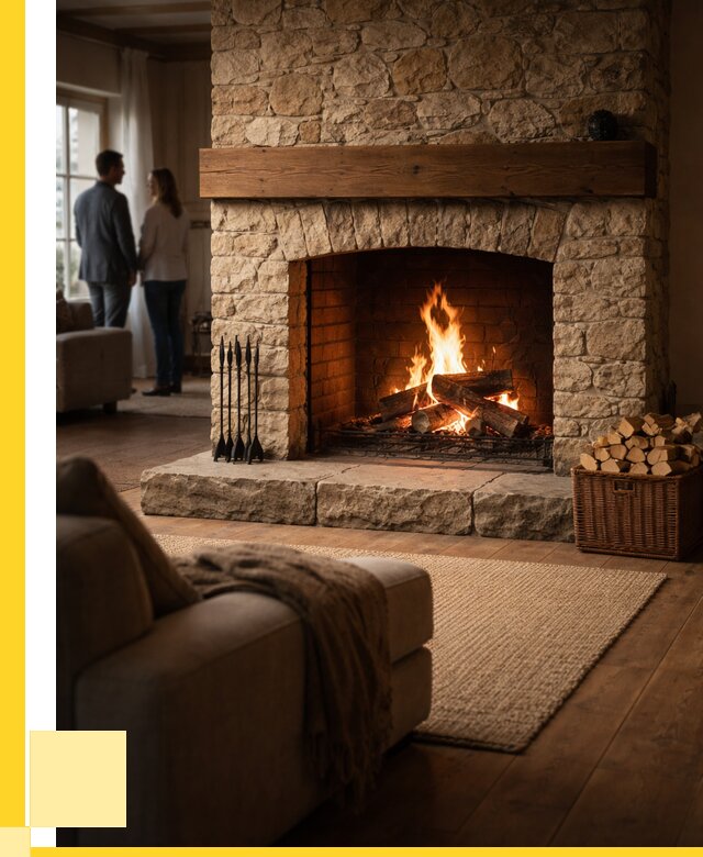 Открытые камины под ключ в Воскресенске от 155070 р. ЭриданВск