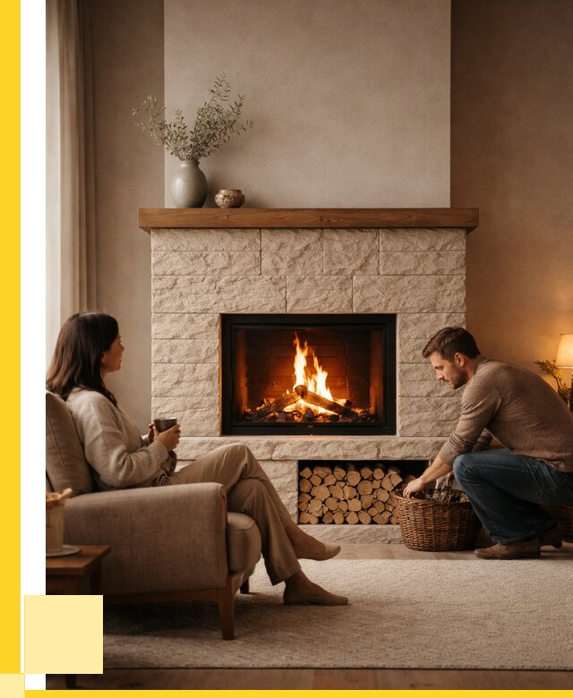 Камины для дома в Воскресенске под ключ от 155070 р. | ЭриданВск