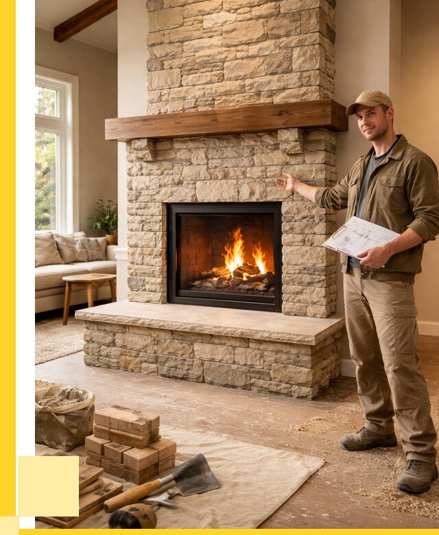 Камины под ключ в Воскресенске от 186084 р. | ЭриданВск — установка