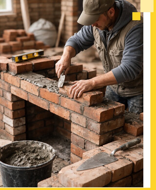 Кладка каминов под ключ в Воскресенске профессиональная отделка и монтаж