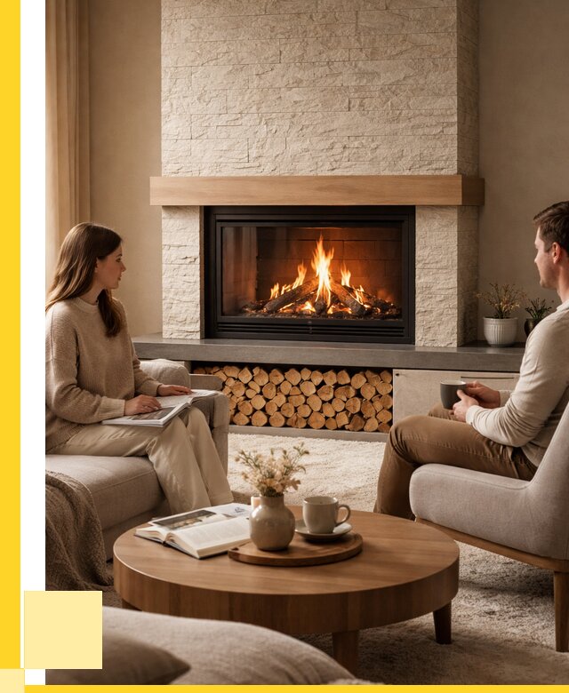 Камины со стеклом в Воскресенске от 186084 р. | ЭриданВск — топки 3 стекла