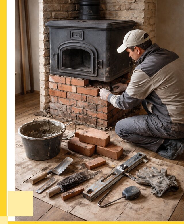 Ремонт печей в Воскресенске от 12406 р., услуги печника ЭриданВск