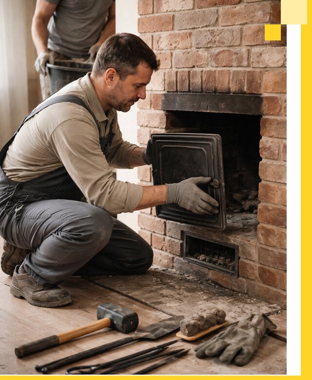 Ремонт печей в Воскресенске с гарантией качества и безопасности