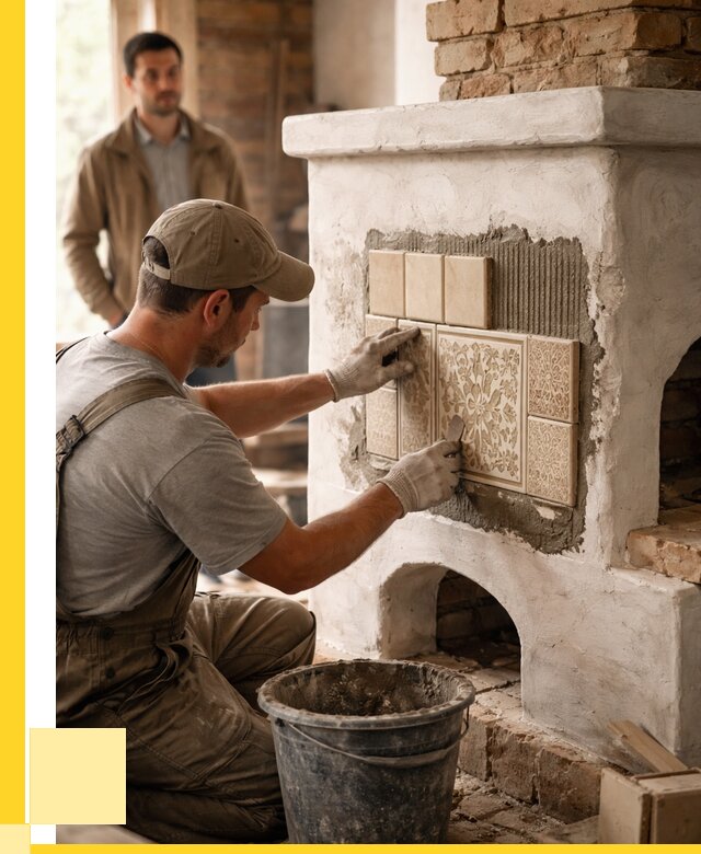 Отделка печей и банных печей в Воскресенске от 36183 р. | ЭриданВск