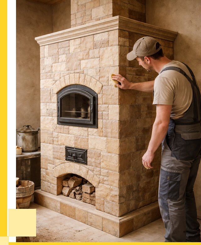 Облицовка печей в Воскресенске от 4652 р. под ключ | ЭриданВск