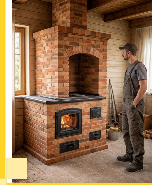 Кирпичные печи в Воскресенске: купить от 155070 р. | ЭриданВск
