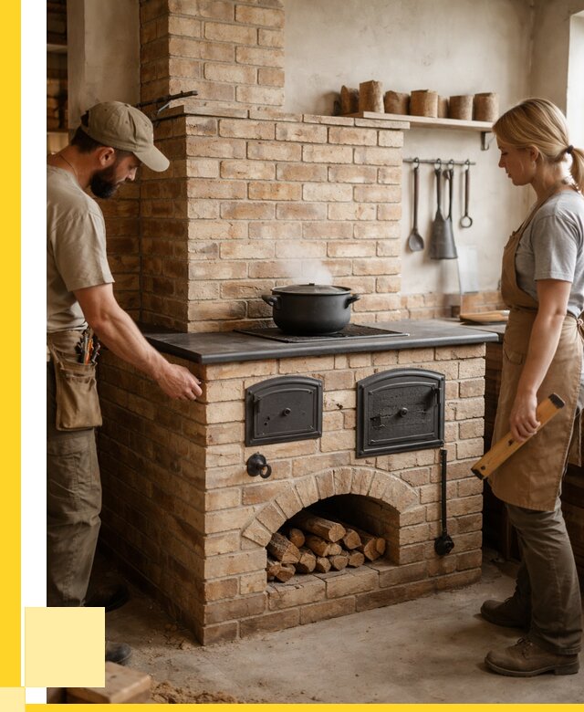 Варочно отопительные печи в Воскресенске от 93042 р. | ЭриданВск