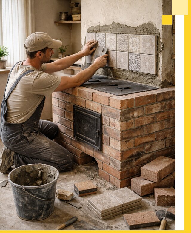 Печи с плитой на заказ монтаж гарантия и сервис в Воскресенске