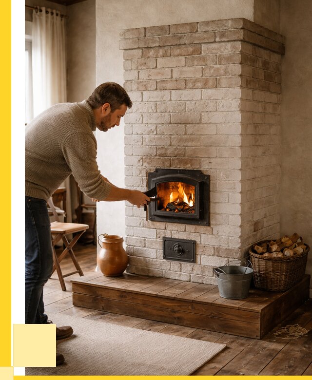 Печь голландка из кирпича в Воскресенске от 87873 р. | ЭриданВск