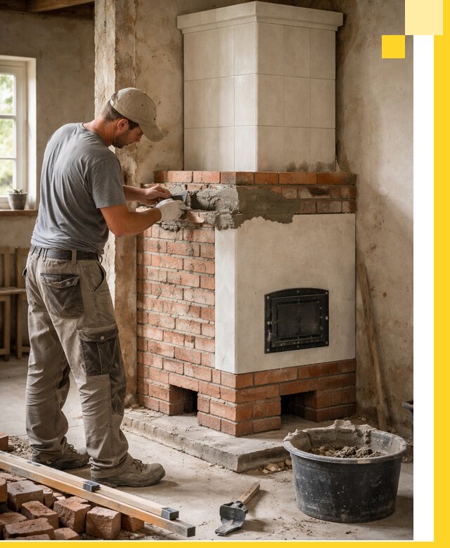 Изготовление и установка печей-голландок под ключ в Воскресенске