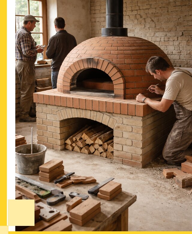 Помпейская печь дровяная для пиццы в Воскресенске | ЭриданВск от 206760 р.