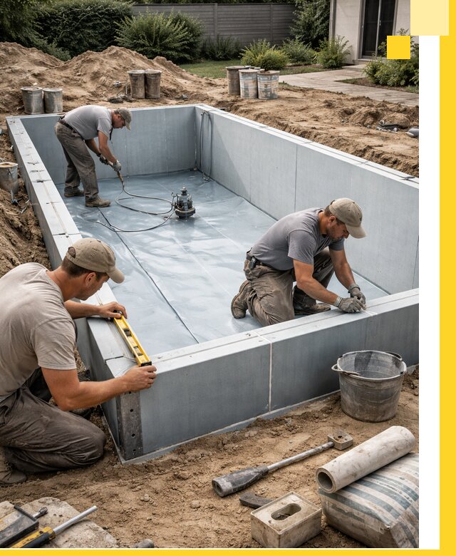 Профессиональный монтаж бассейнов под ключ в Воскресенске с гарантией