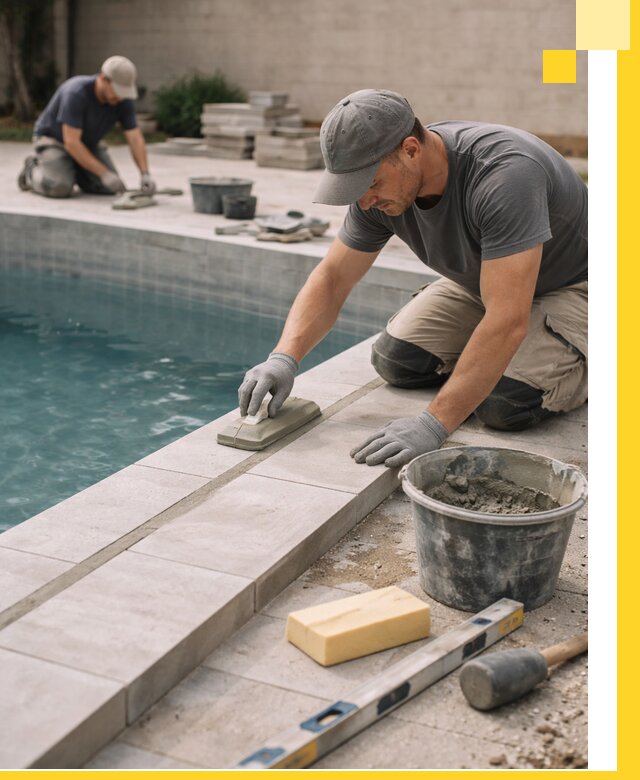 Отделка бассейнов в Воскресенске: декоративная отделка и гидроизоляция