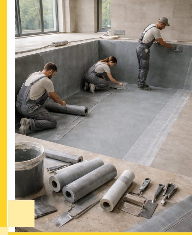 Гидроизоляция бассейнов в Воскресенске от 2068 р., ЭриданВск