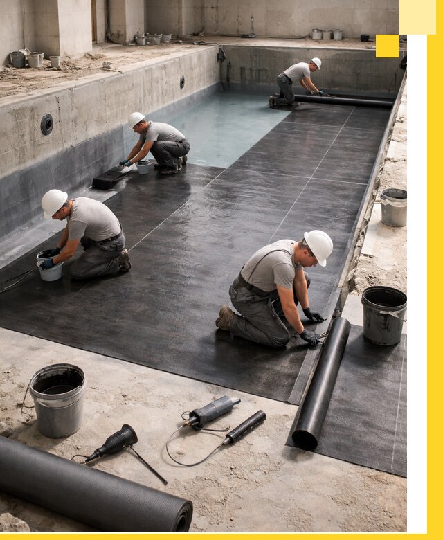 Профессиональная гидроизоляция бассейнов и чаш в Воскресенске под ключ