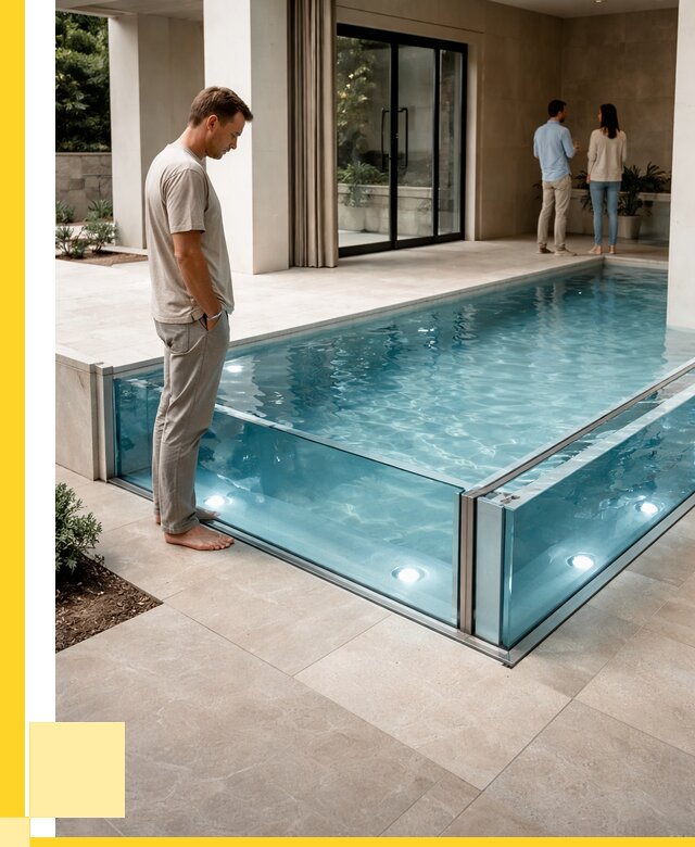 Стеклянные бассейны в Воскресенске от 1240560 р. | ЭриданВск — мозаика