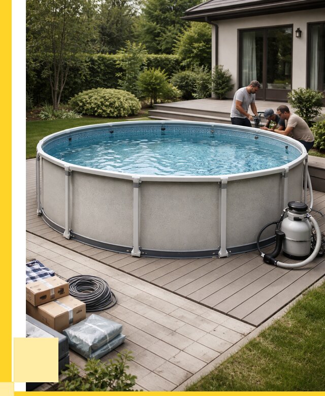 Купить каркасные бассейны в Воскресенске от 46521 р. | ЭриданВск