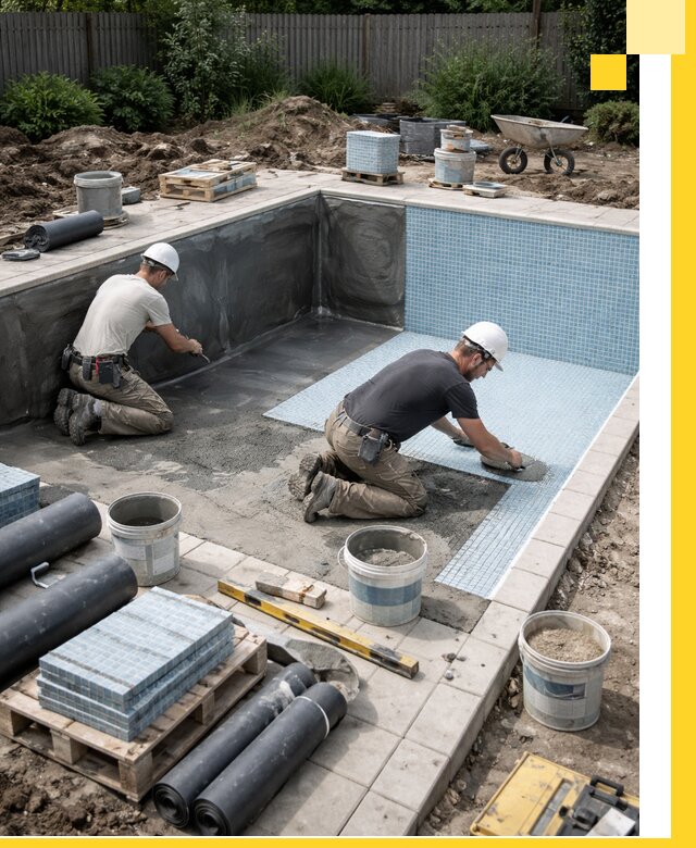 Проектирование и строительство стационарных бассейнов в Воскресенске