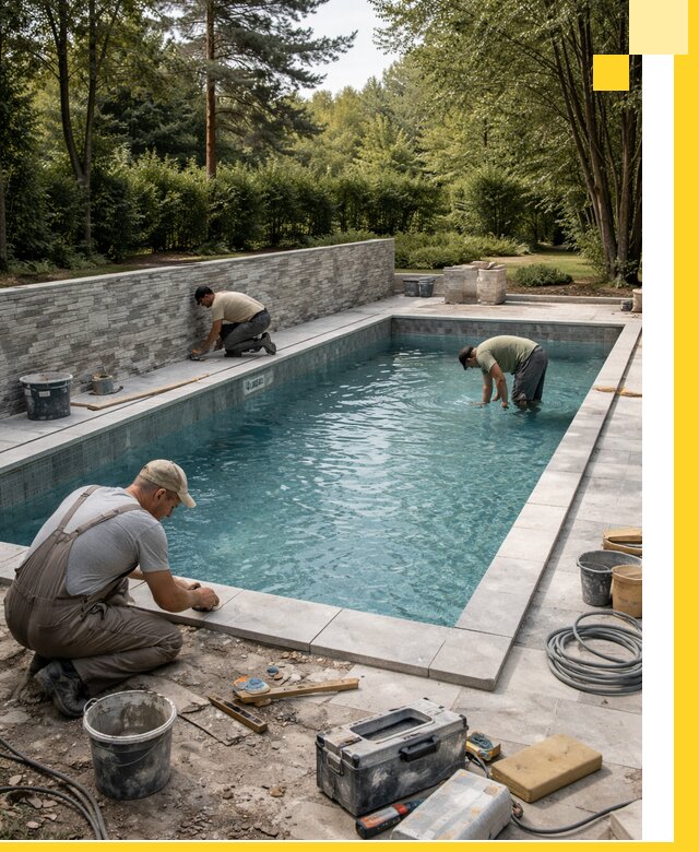 Проектирование и строительство частных бассейнов в Воскресенске