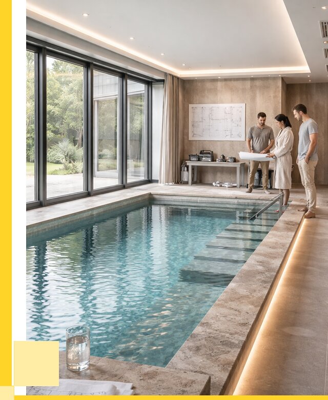 Закрытые бассейны под ключ в Воскресенске от 2584500 р. | ЭриданВск