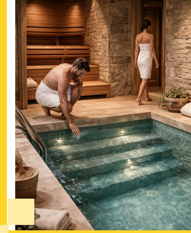 Сауна с бассейном под ключ в Воскресенске от 124056 р., ЭриданВск