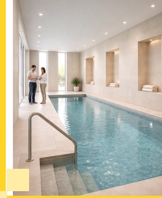 Бассейны в помещении под ключ в Воскресенске от 1550700 р. | ЭриданВск