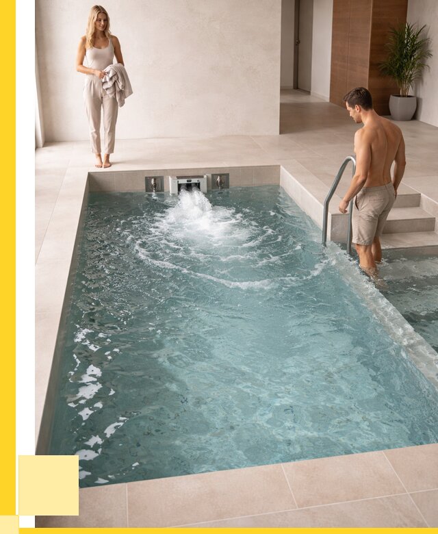 Бассейн с противотоком в Воскресенске от 258450 р. | ЭриданВск