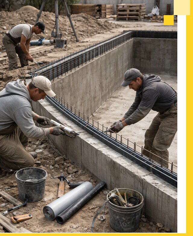 Качественный монтаж чаши бассейна в Воскресенске под ключ с гарантией