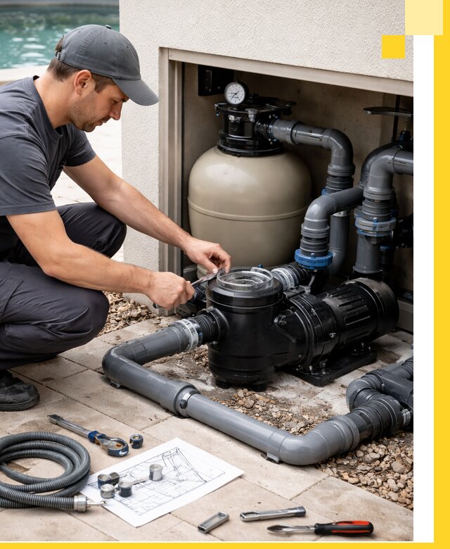 Поставка, монтаж и сервис насосов для бассейнов в Воскресенске