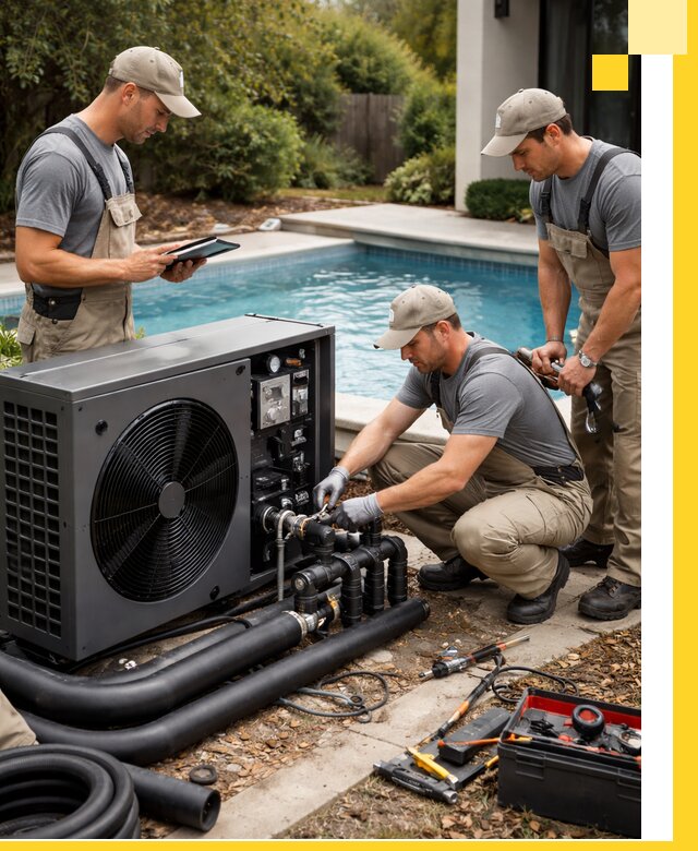 Проектирование и установка тепловых насосов для бассейнов в Воскресенске