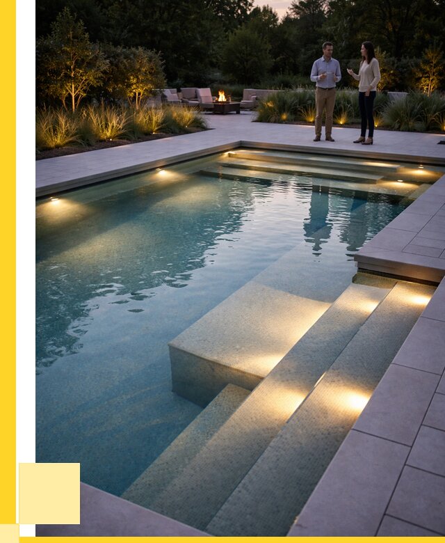 Освещение бассейнов в Воскресенске под ключ от 25845 р. | ЭриданВск