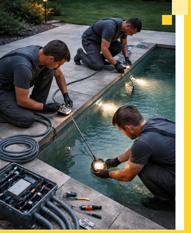 Профессиональное освещение бассейнов в Воскресенске: дизайн и монтаж