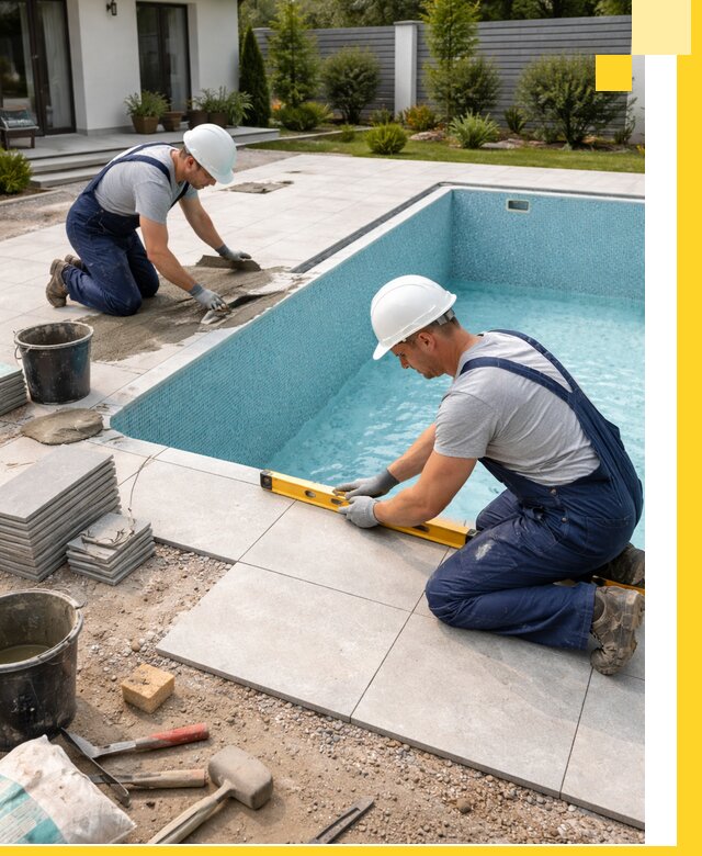 Строительство и монтаж плавательных бассейнов под ключ в Воскресенске