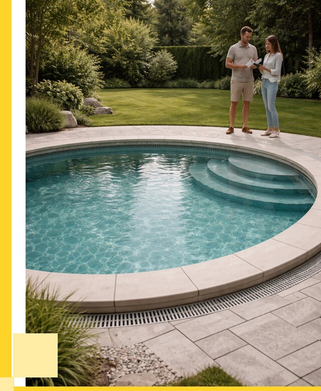 Круглые каркасные бассейны купить в Воскресенске от 258450 р. | ЭриданВск