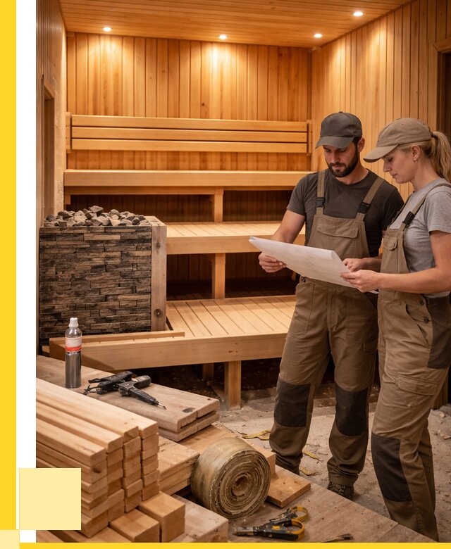 Строительство саун в Воскресенске под ключ от 258450 р., ЭриданВск