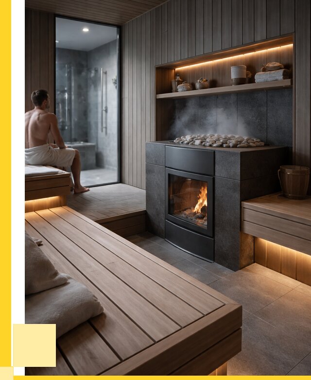 Проект сауны в частном доме в Воскресенске от 36183 р. | ЭриданВск