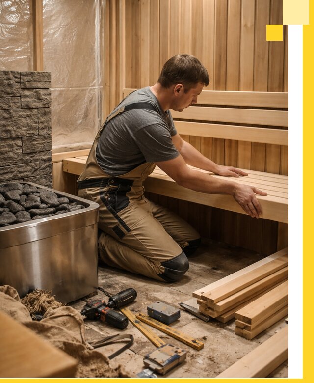 Сауны для дома под ключ с проектированием и монтажом в Воскресенске