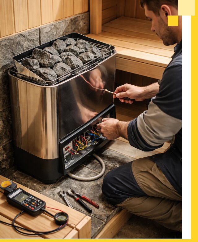 Продажа и установка электрокаменок для саун в Воскресенске