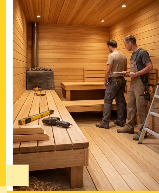 Отделка бань и саун в Воскресенске по цене от 4652 р. | ЭриданВск