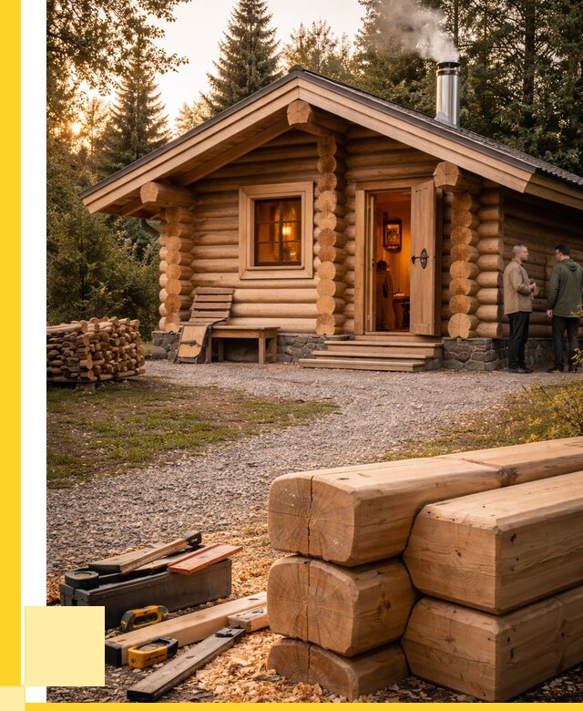 Строительство бань и комплексов в Воскресенске от 465210 р.| ЭриданВск