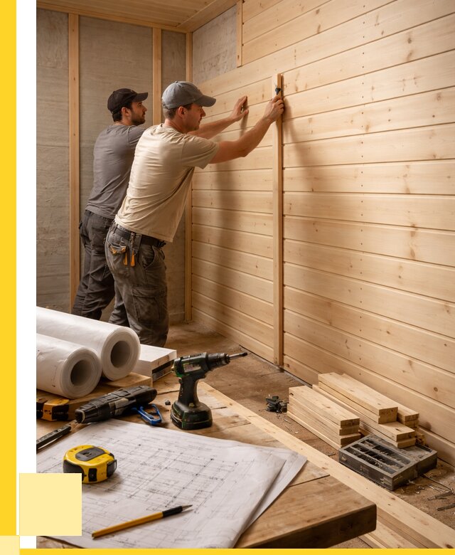 Обшивка бани вагонкой в Воскресенске от 1241 р., ЭриданВск