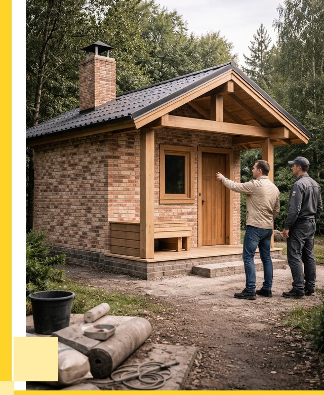 Кирпичные бани и печи в Воскресенске от 361830 р. | ЭриданВск