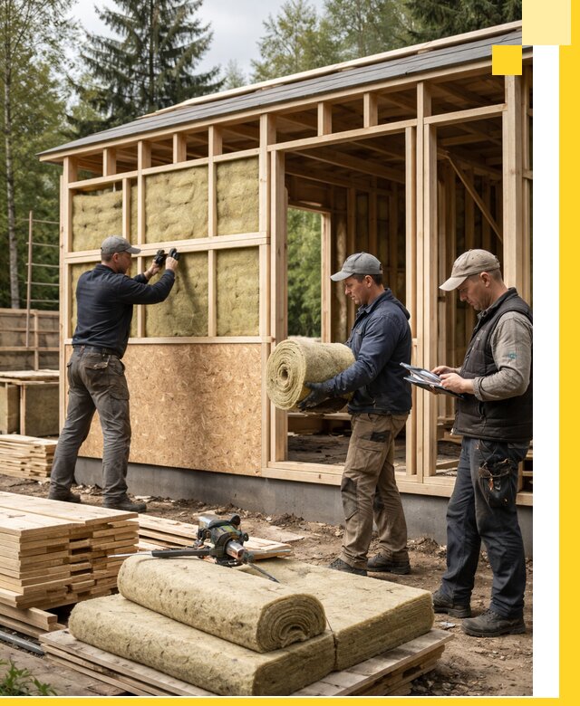 Проектирование и строительство каркасных бань в Воскресенске под ключ