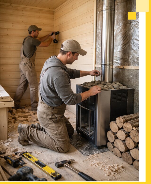 Строительство деревянных бань под ключ в Воскресенске проекты и монтаж