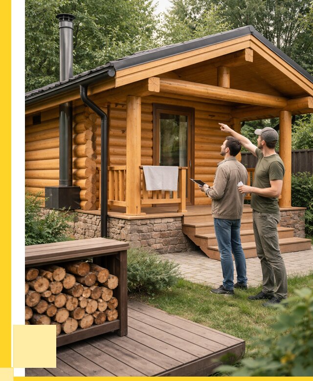 Бани для дачи под ключ в Воскресенске от 258450 р. | ЭриданВск