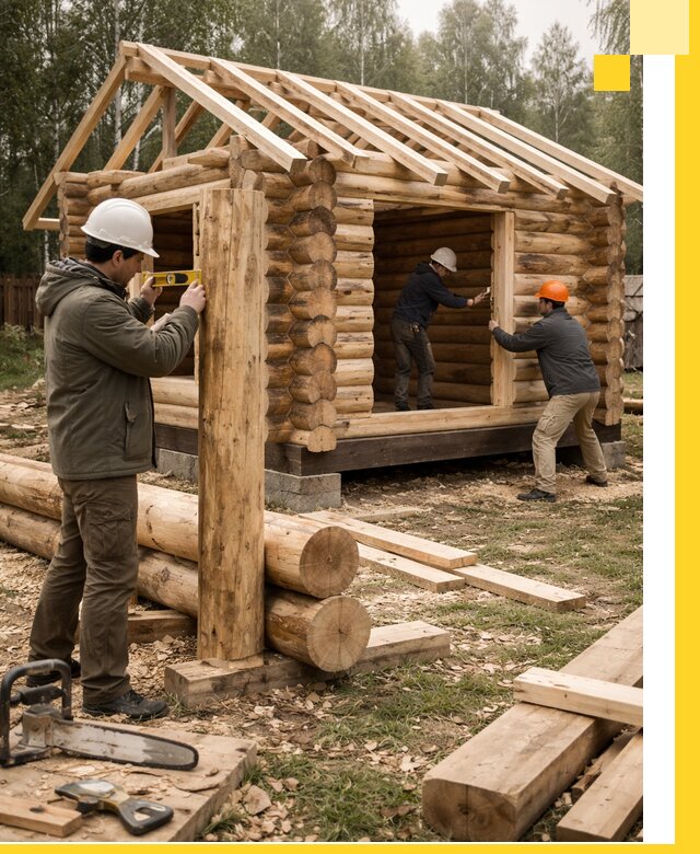 Строительство бань для дачи под ключ в Воскресенске с доставкой и монтажом