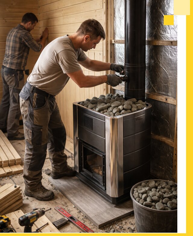 Проектирование и строительство парилок для бани в Воскресенске под ключ